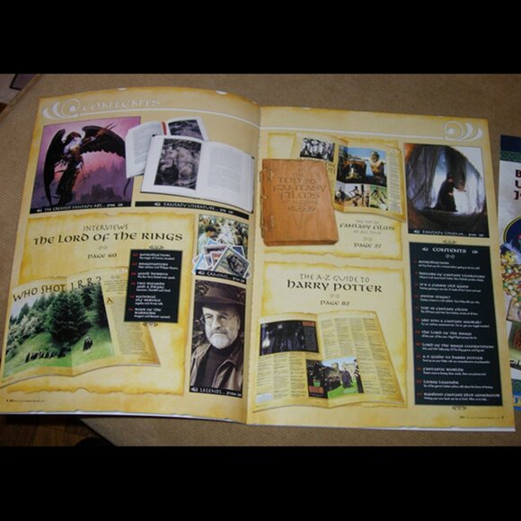 SFX Collector's Edition Ultimate Guide To Fantasy Lord of the Rings + poster - Picture 11 of 11